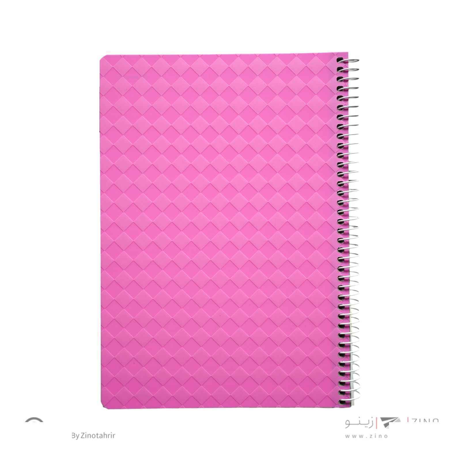 دفتر50برگ وزیری سیمی طلقیدایموندسوپربایند