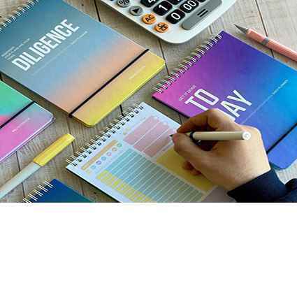 پلنر روزانه-3ماهه 1419-5جلدسخت سیم ازبالا کشدار پیل گردینت